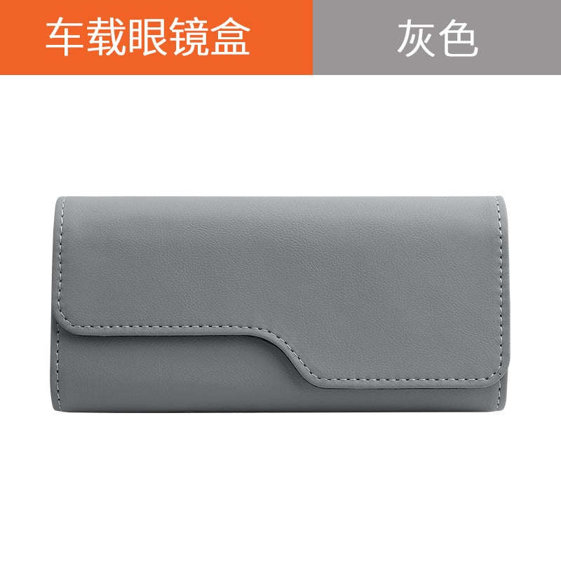 Suitable For Zeekr 001/009/007 Car Glasses Case Car Sunglasses Clip Sun Visor Magnetic Absorption Box - Image 1